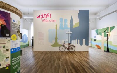 Ausstellung "Wildes München" im Museum Mensch und Natur in München.