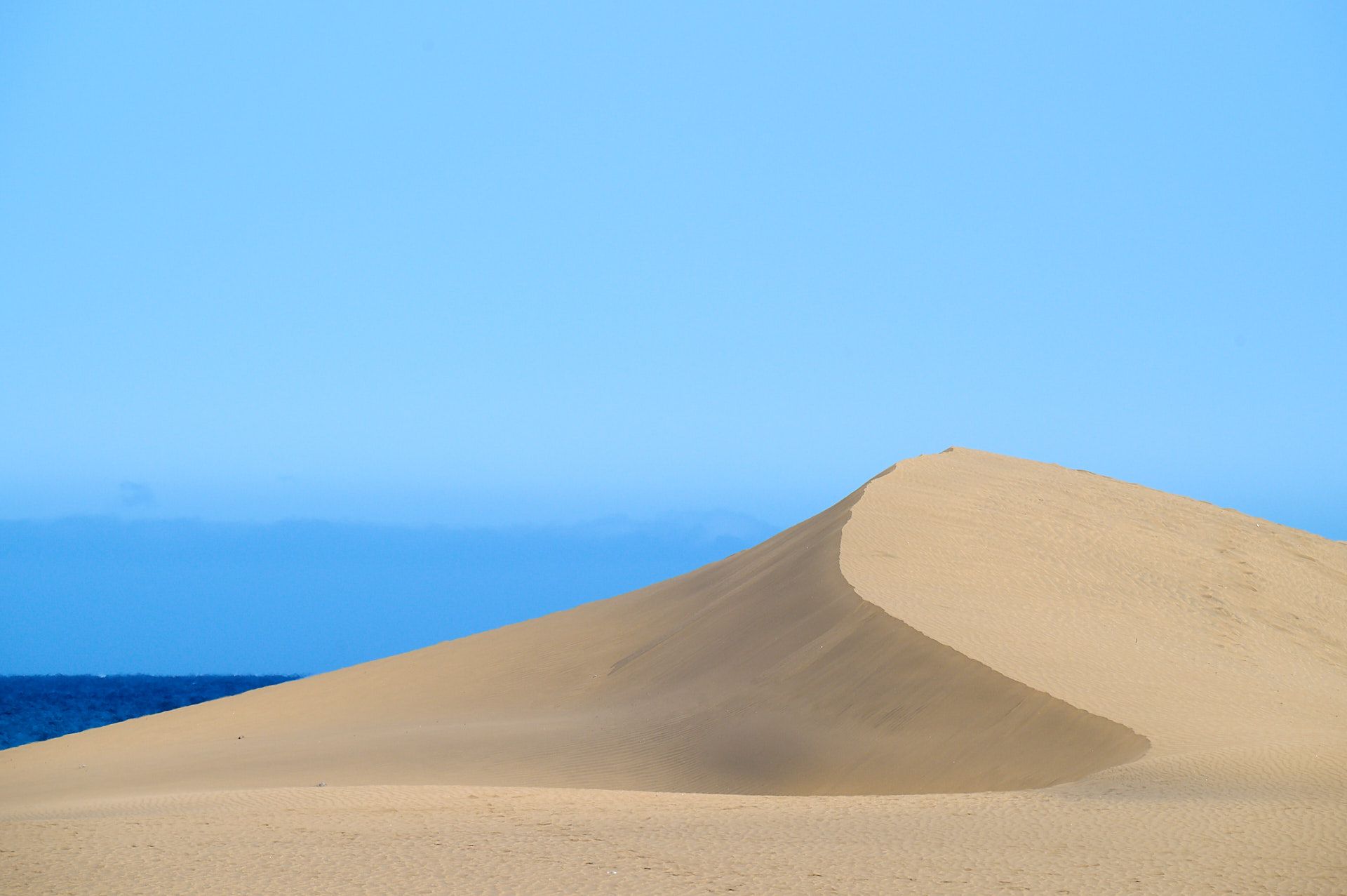 Die Dünen von Maspalomas.
