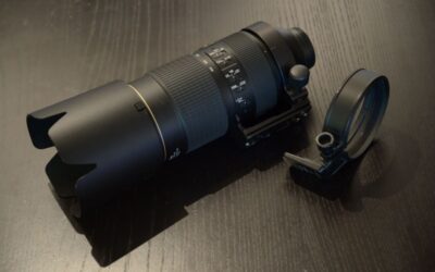 Nikon AF-S 80-400mm mit Ersatzobjektivfuß.