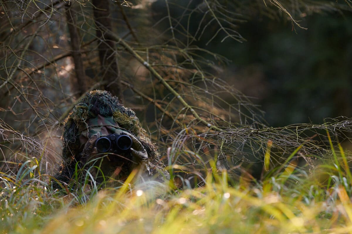 Tarnung ist wichtig für störungsfreie Naturfotografie